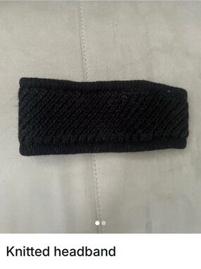 Knitted headband
